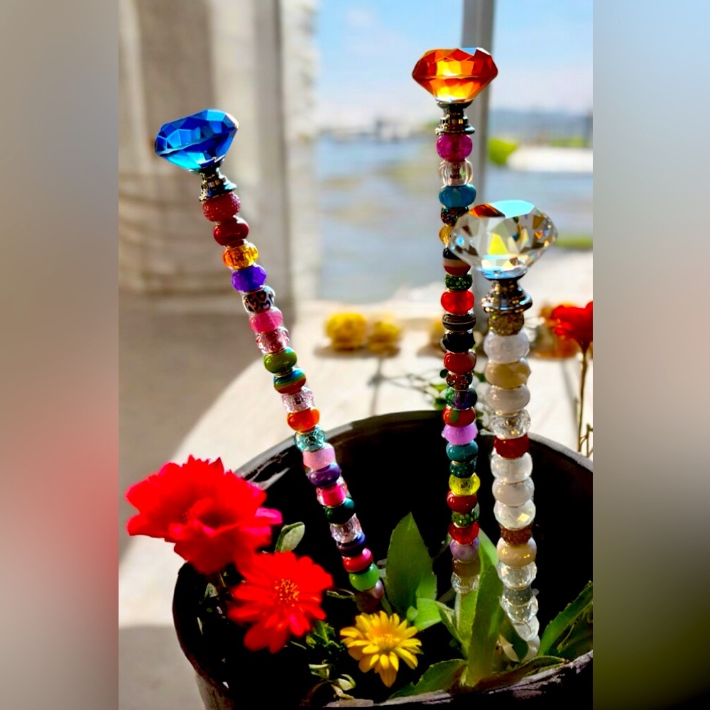 Crystal beaded Fairy sticks